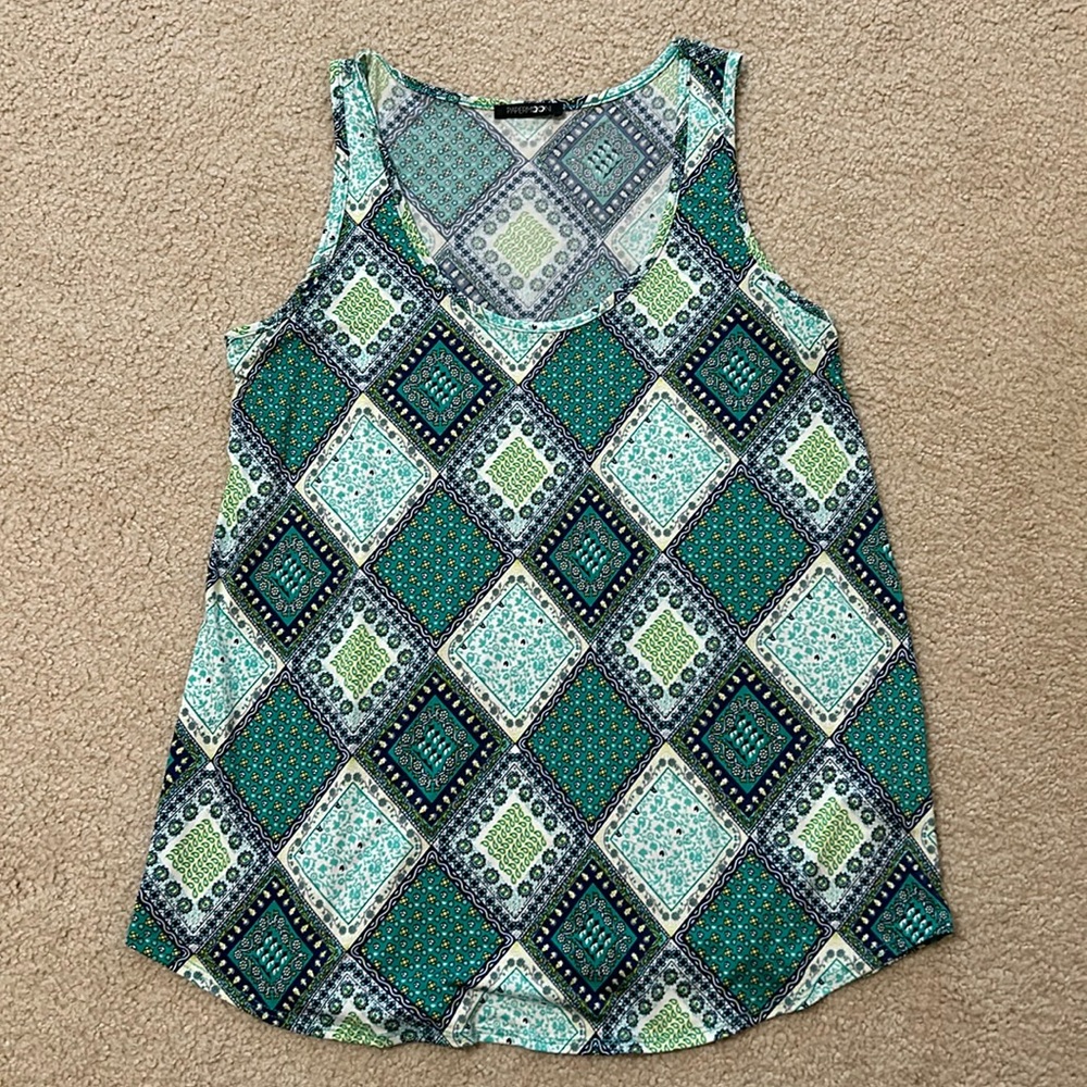 Multi color tank top, Papermoon, women’s size small